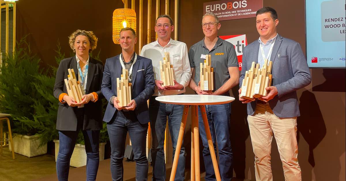 Eurobois Awards 2024 : 5 lauréats et Durel Machines doublement primée